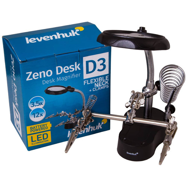 Levenhuk Magnifying glass Zeno Desk D3