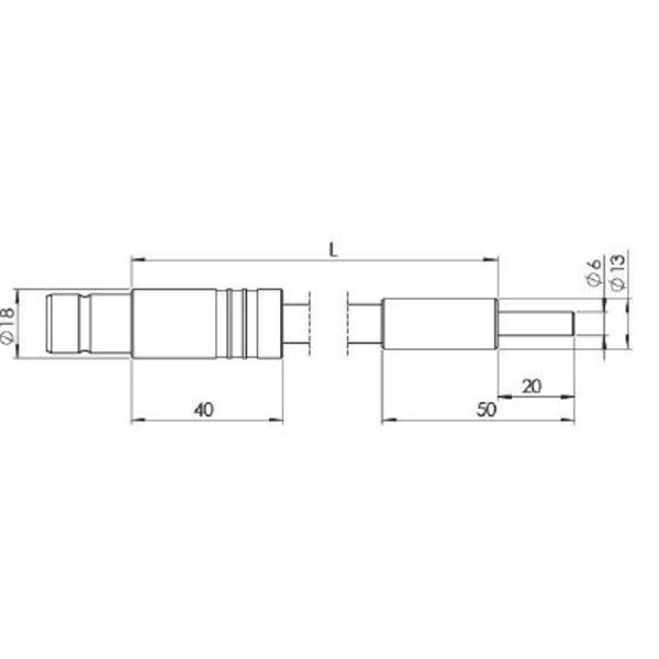 StarLight Opto-Electronics GLF1-1600-11.0, 1-armed, arm length 1600 mm, active diameter 11 mm