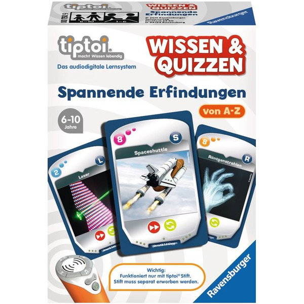 tiptoi Spiel Wissen & Quizzen: Spannende Erfindungen