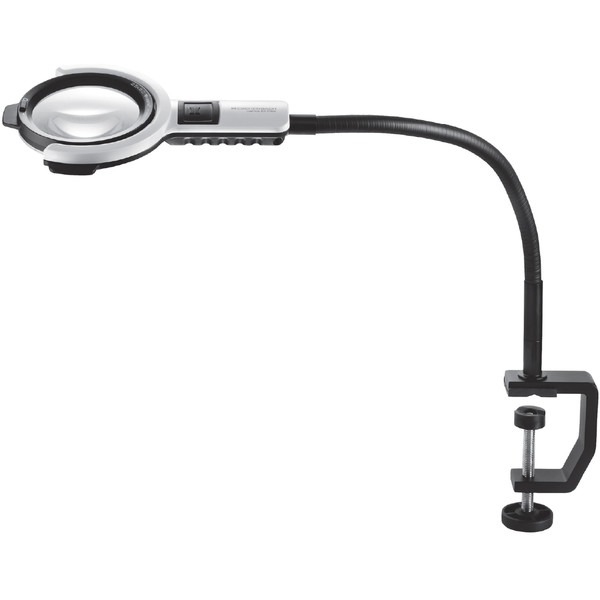 Eschenbach varioLED flex magnifying lamp, 6dpt, 2.5x, Ø 76mm, Tripods & Mounts 600 mm