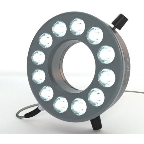 StarLight Opto-Electronics RL12-10s-24V R, Spot, red (625nm), M12 plug (4-pin), Ø 66mm