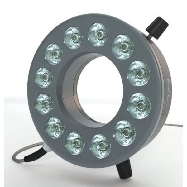 StarLight Opto-Electronics RL12-10s-24V R, Spot, red (625nm), M12 plug (4-pin), Ø 66mm