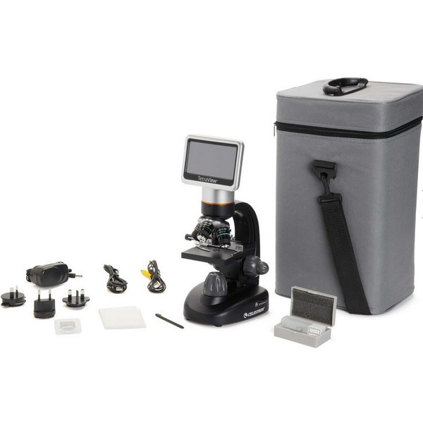 Celestron Microscope TetraView, Touch Screen, 40-400x