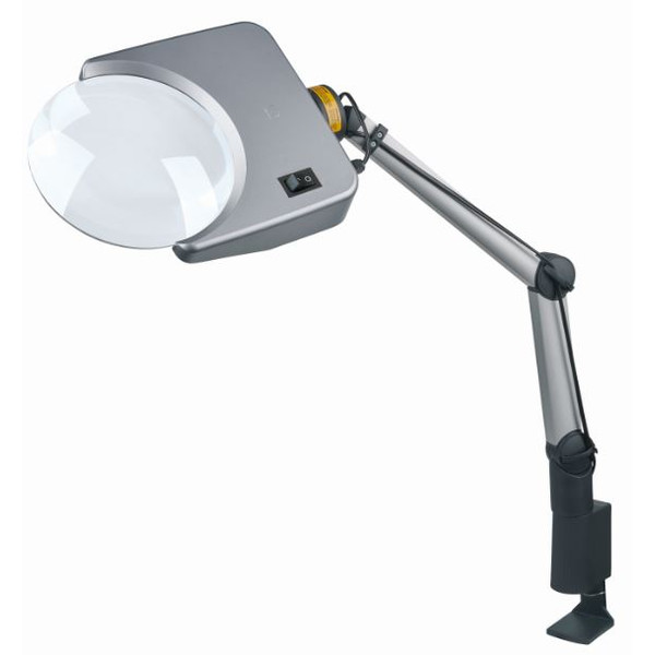 Schweizer Tech-Line LED 6500K magnifying lamp, 1.75x/Ø202mm, plano-convex