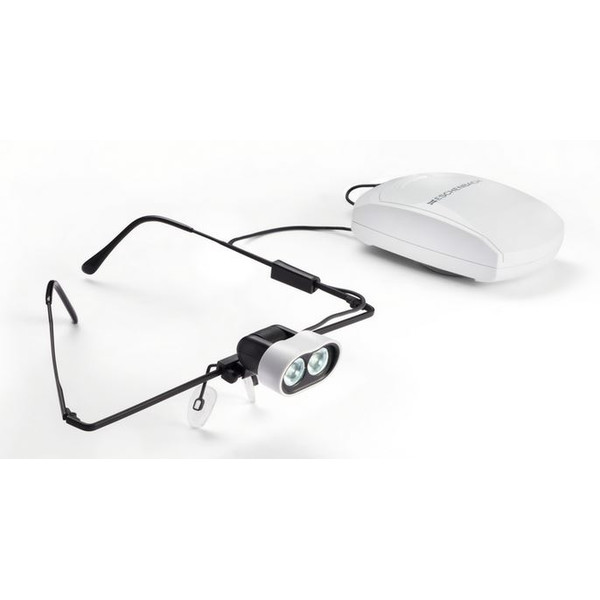 Eschenbach Magnifying glass headlight LED mit Tragesystem