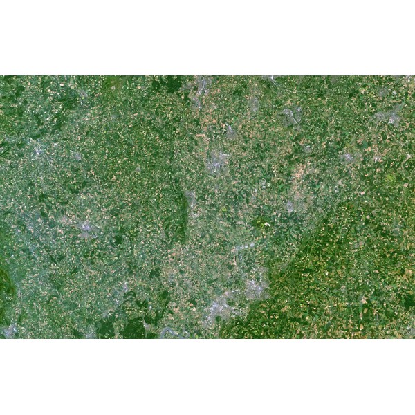 Planet Observer Regional map region Gloucestershire