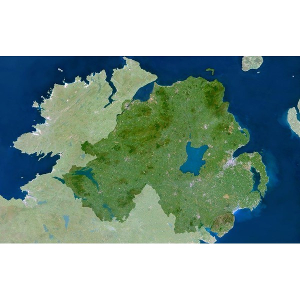 Planet Observer Regional map region Nothern Ireland