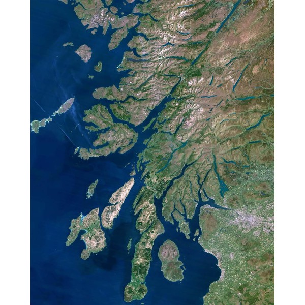 Planet Observer Regional map region Oban &amp; west Coast