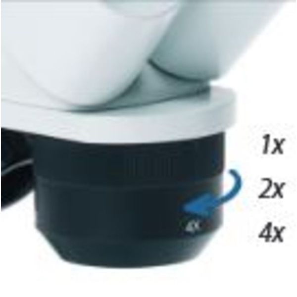 Euromex Stereo microscope ED.1802-S, EduBlue 1x, 2x, 4x