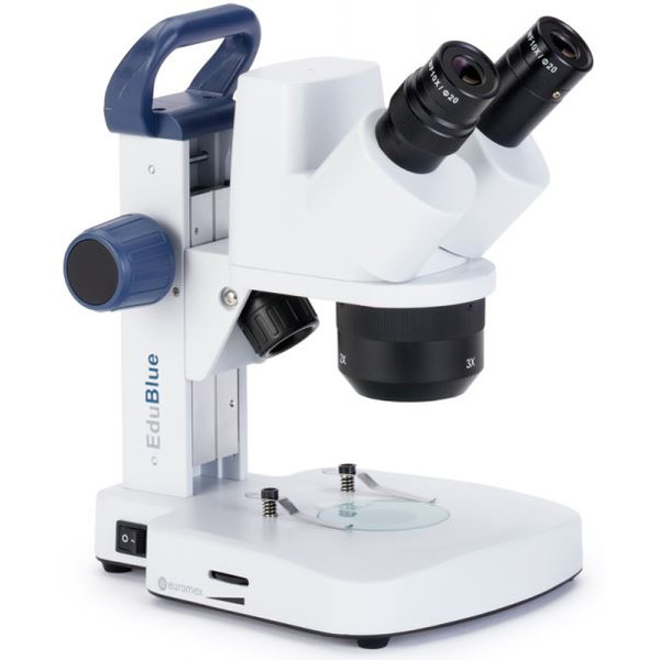 Euromex stereo microscope ED.1805-S, EduBlue 1x, 2x, 4x, digital