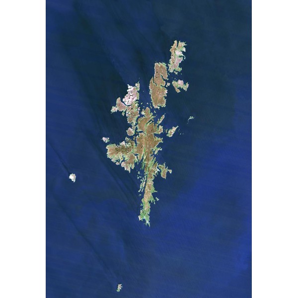 Planet Observer Regional map region Shetland Islands