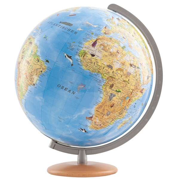 Columbus Childrens globe Unsere Erde mit Entdeckerstift 34 cm