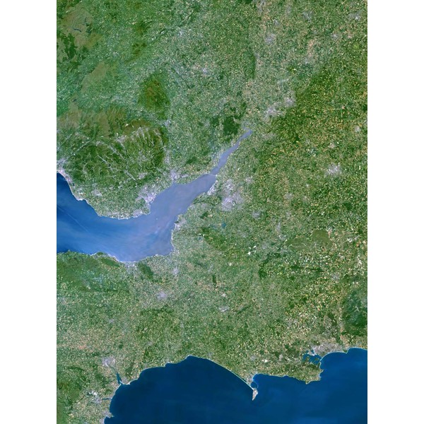 Planet Observer Regional map region South West Great Britain