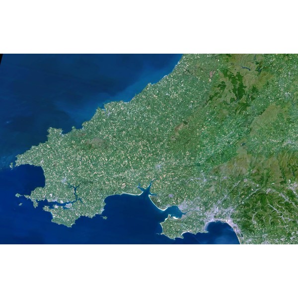 Planet Observer Regional map region South west Wales