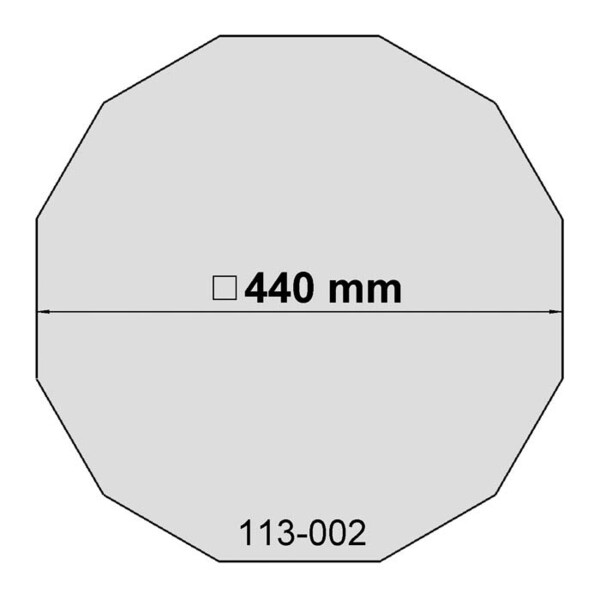 euro EMC Replacement foil for Solar Filter Size 13 AstroSolar