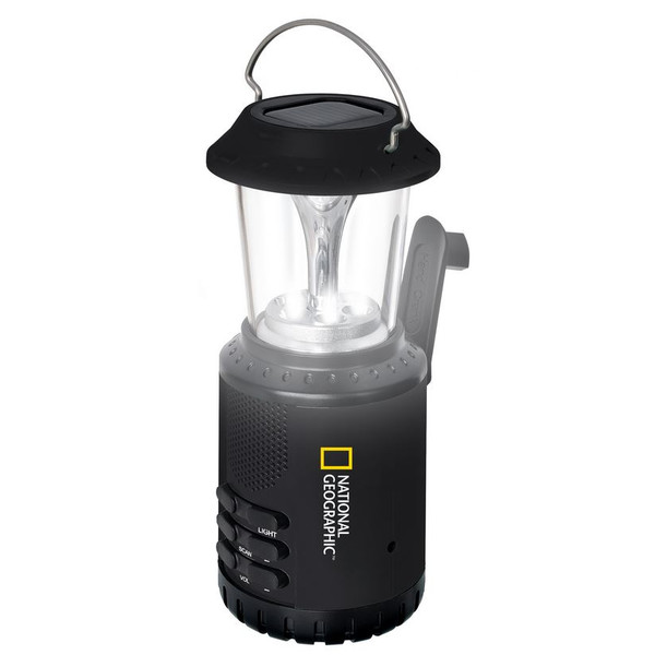 National Geographic Work lamp Solar camping lantern with radio