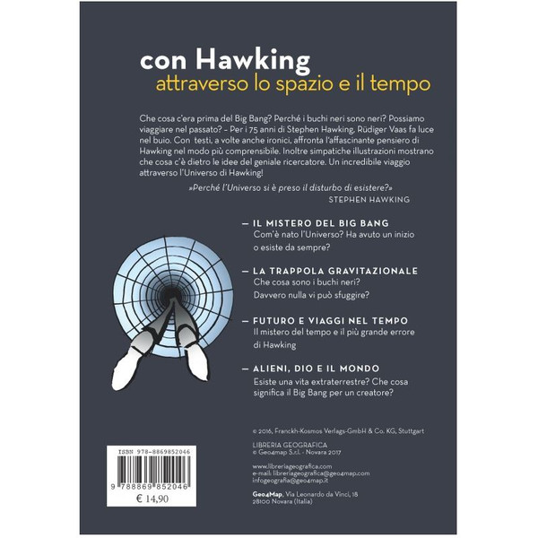 Libreria Geografica Hawking - Universo - Spazio - Tempo