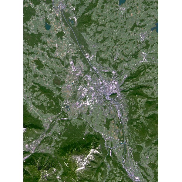 Planet Observer Regional map region Salzburg