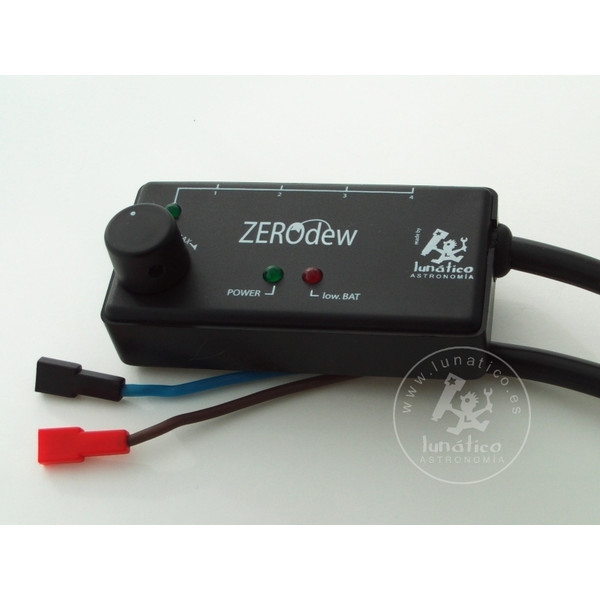 Lunatico ZeroDew control with battery connectors