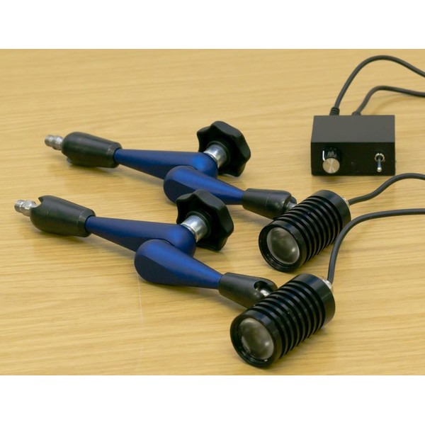 Pulch+Lorenz LED double spot lighting for Flexi Tripods