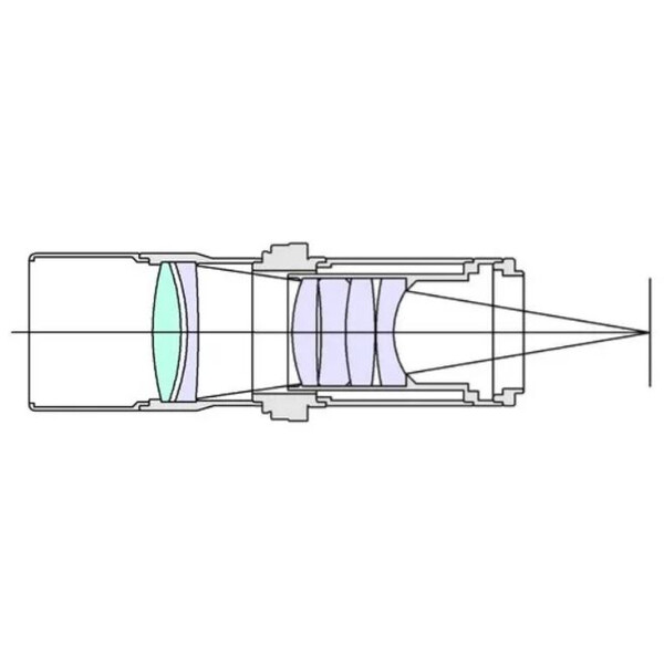 BORG Apochromatic refractor AP 55/200 55FL OTA Set