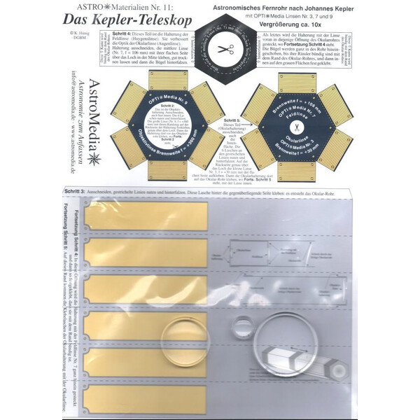 AstroMedia Kit Kepler-Teleskop