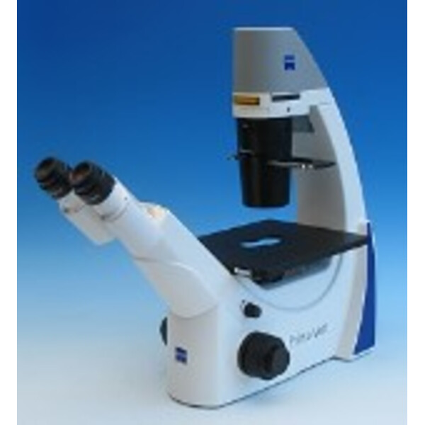 ZEISS Inverted microscope Primovert bino Ph1, Ph2, 40x, 100x, 200x, 400x, Kond 0.4