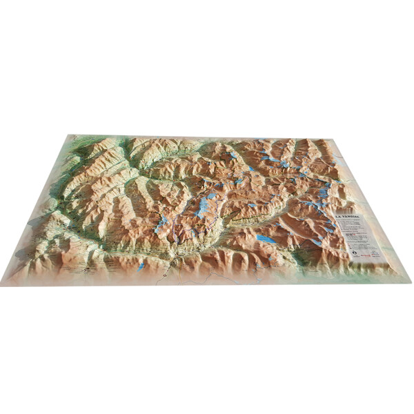 3Dmap Regional map La Vanoise