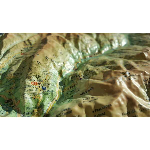3Dmap Regional map La Vanoise