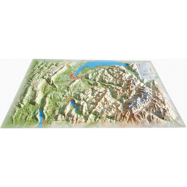 3Dmap Regional map La Haute Savoie