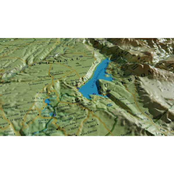 3Dmap Regional map Le Verdon