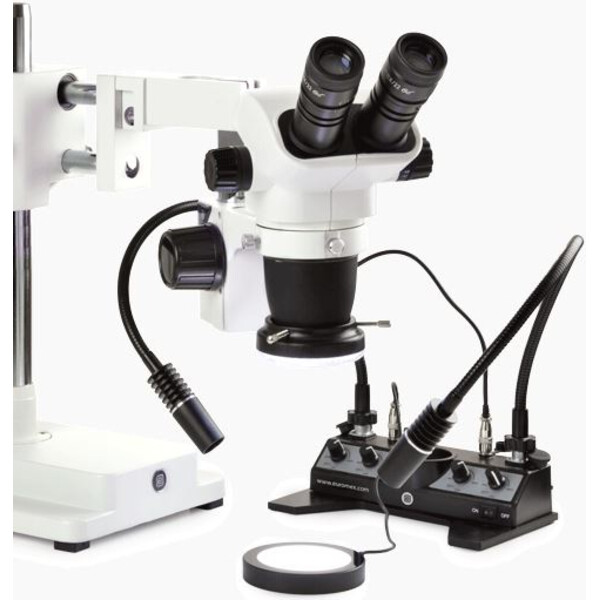 Euromex illumination station LE.5212-420, 2 Schw.h. 420nm, ring light, transmitted light