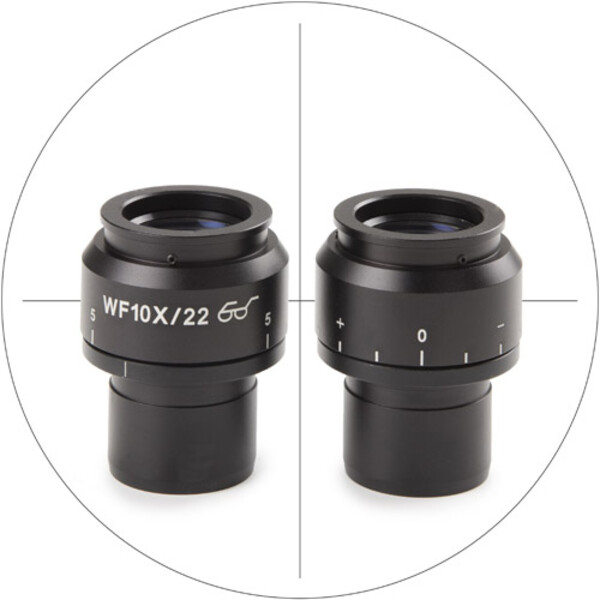 Euromex Micrometer eyepiece NZ.6210-C, 10x/22 mm SWF, crosshairs (Nexius EVO)