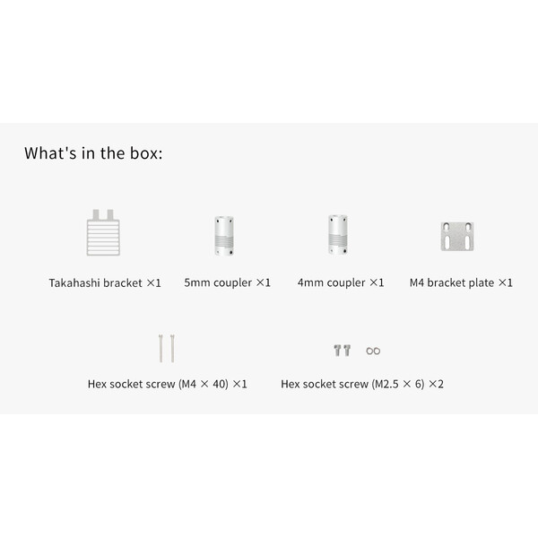 ZWO Adapter for EAF Motor Focus on Takahashi