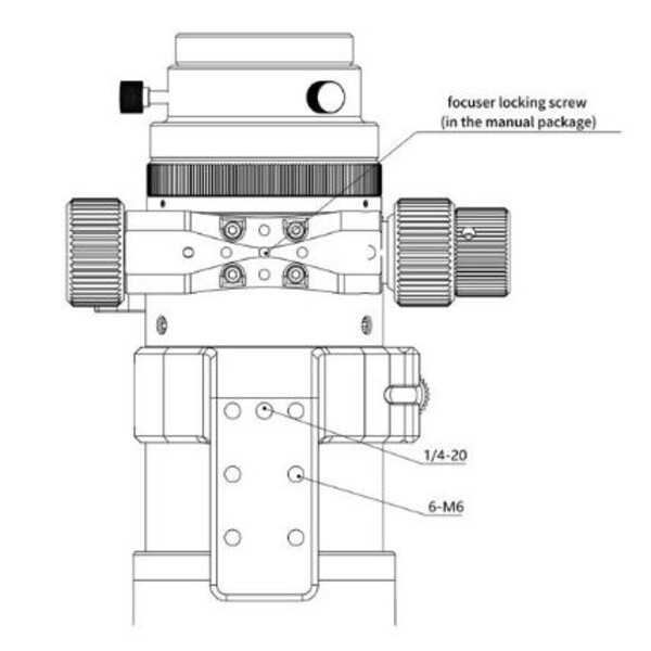 Sharpstar Apochromatic refractor AP 61/270 EDPH II OTA