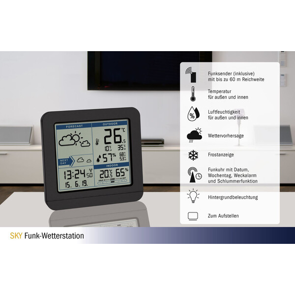 TFA Weather station Sky black