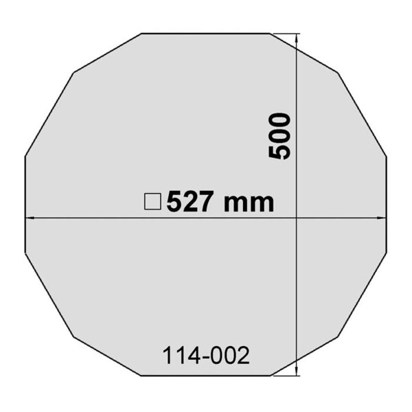 euro EMC Ersatzfolie für Sonnenfilter Größe 14