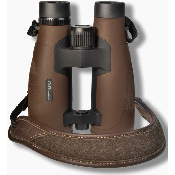 DDoptics Binoculars Pirschler 8x56 Gen.3 brown Loden cloth/ Leather