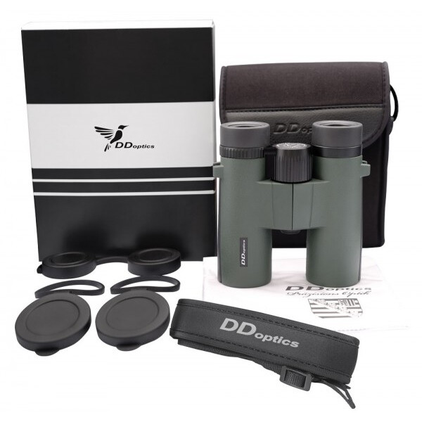 DDoptics Binoculars Kolibri 8x33 Gen. 3 green