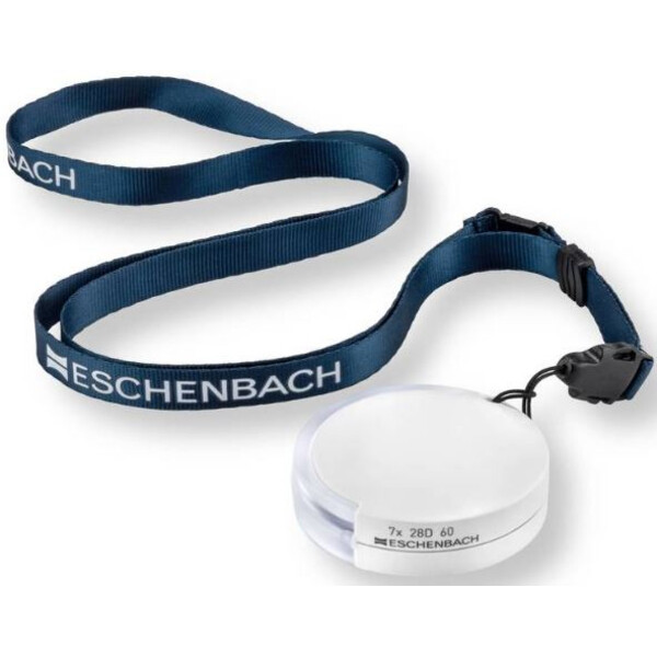 Eschenbach Magnifying glass mobile 7x white folding magnifier