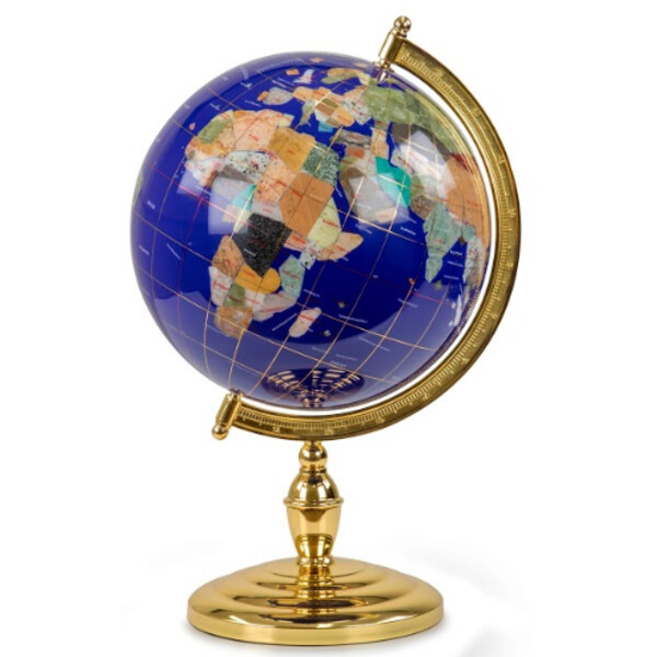 Pretty Decor Globe Cusco 33cm blue