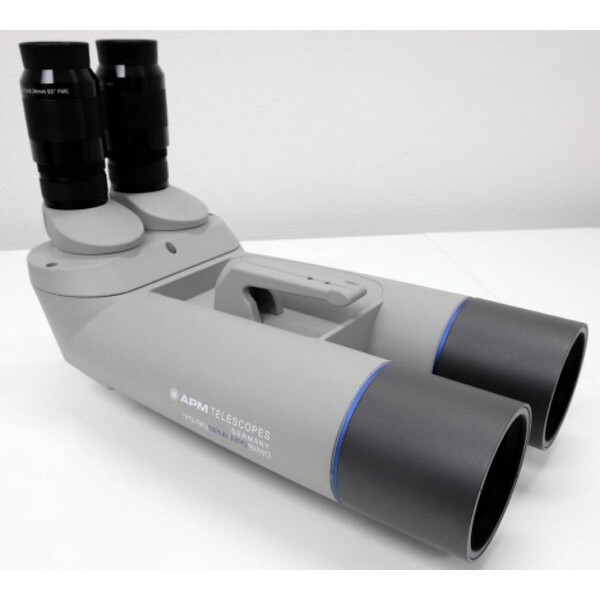 APM Binoculars Fernglas 70mm 90° non-ED 1,25 mit 24mm UF Okularen und Koffer