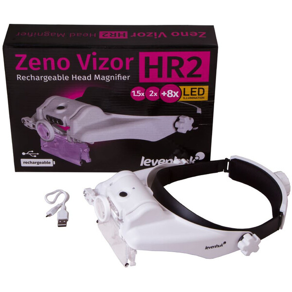 Levenhuk Magnifying glass Zeno Vizor HR2 rechargeable