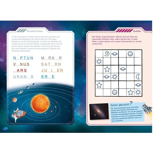 Tessloff-Verlag The Little Major Tom. Planet puzzle fun