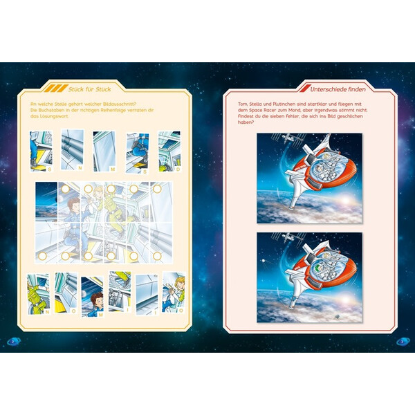 Tessloff-Verlag The little Major Tom. Moon puzzle fun