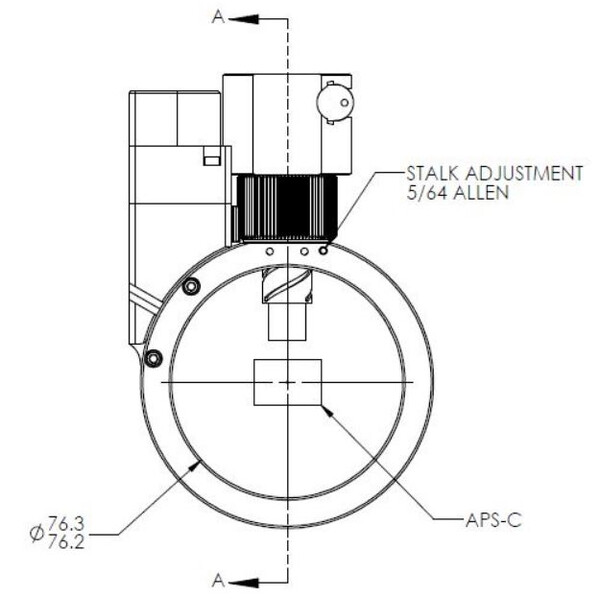 Optec Off-Axis-Guider Sagitta Off-Axis Guider manuell