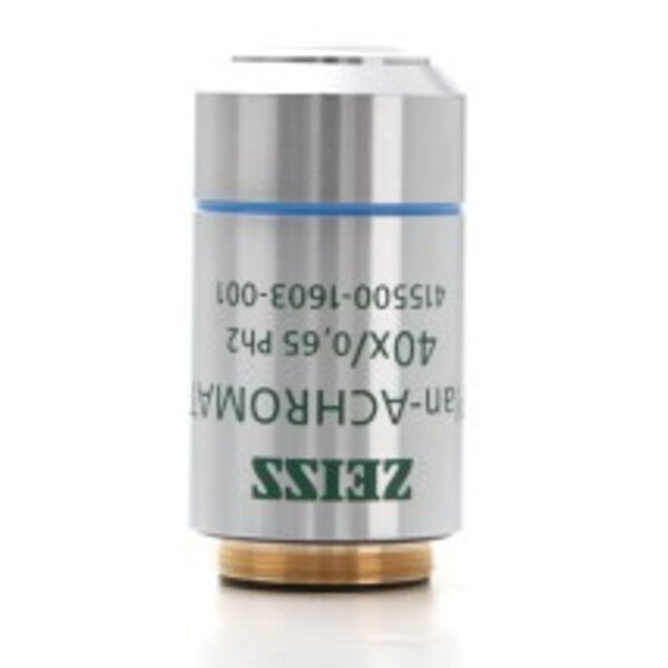 ZEISS Plan, achromatic objective 40x/0.65 Ph2 for primo (wd=0.61mm)