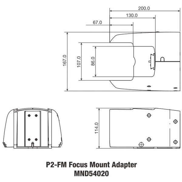 Nikon Headmount P2-FM Focusing Mount Adapter