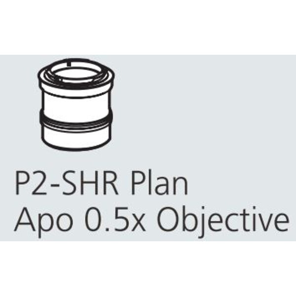 Nikon Objective P2-SHR Plan Apo 0,5 x N.A. 0.075