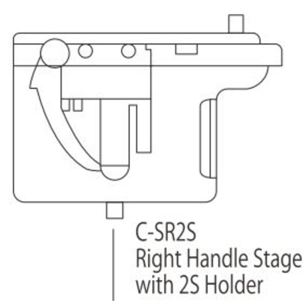 Nikon C-SR2S Right Handle Stage with 2SHolder